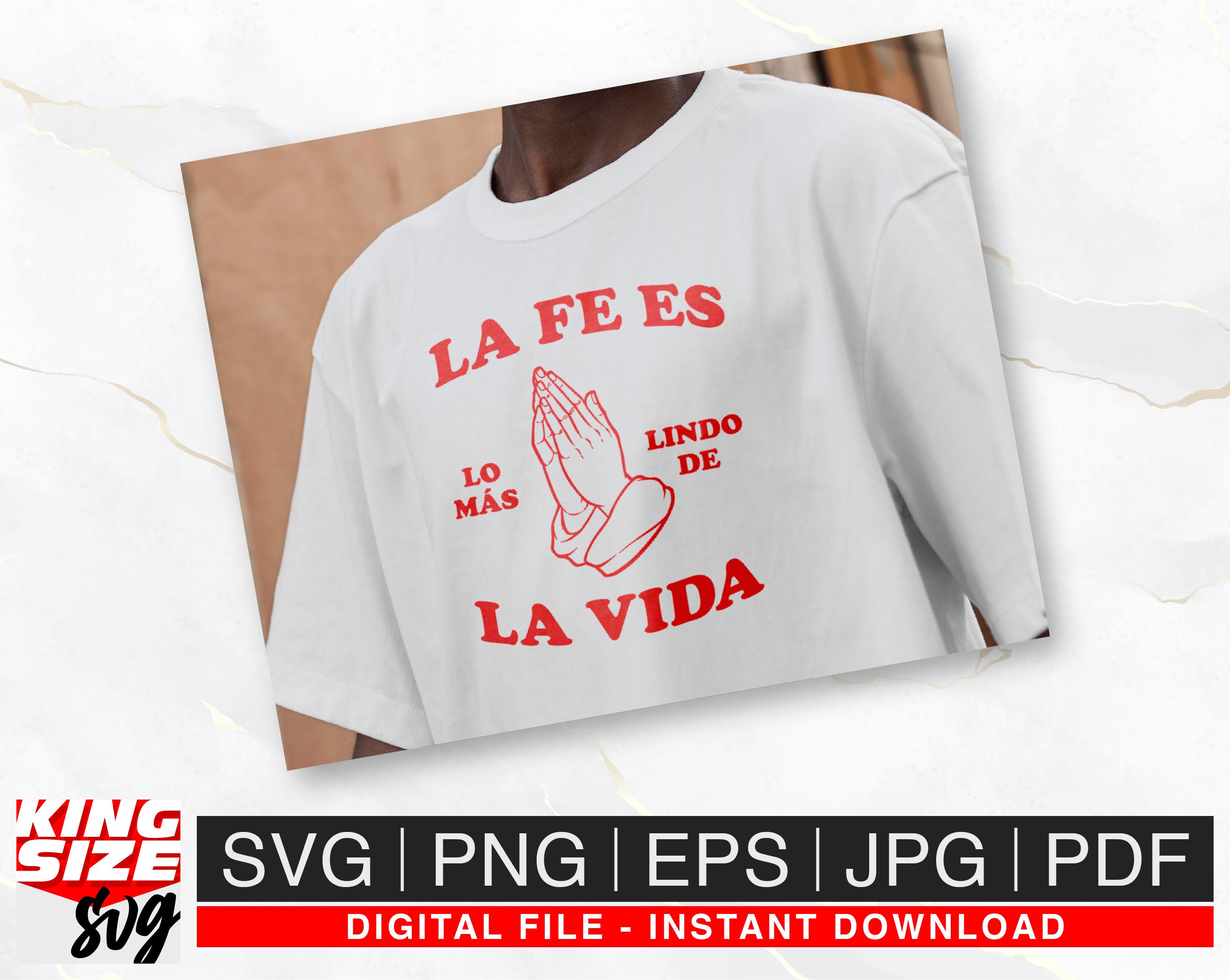 La Fe Es Lo Mas Lindo De La Vida SVG Religion Frases | Etsy