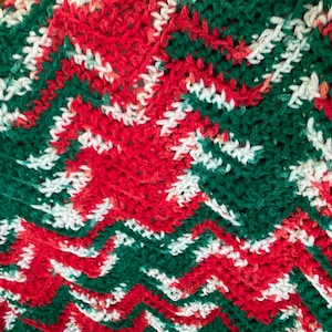 Christmas Handmade Crochet Blanket