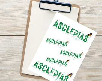 Asclepias Sticker sheet