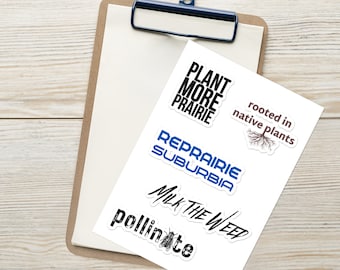 Feuille d’autocollants assortie