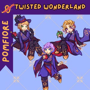 TWST- POMEFIORE - Glitter Epoxy Acrylic Charms! Vil // Epel // Rook