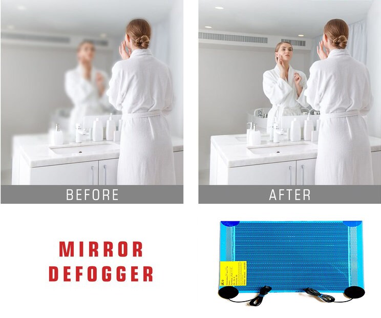MIRROR HEATER / Bathroom Mirror Heater / All Sizes / 220V 50/60hz Etsy