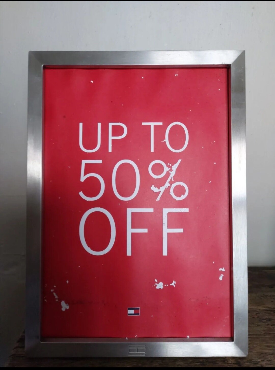 Tommy Hilfiger Official Ex Shop Display Advertising A4 Display Etsy