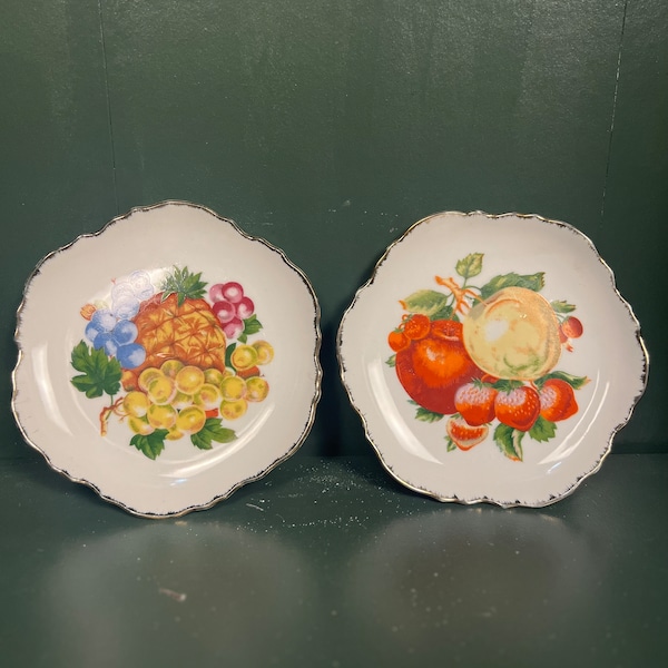 Decorative Wall Hanging Plates - Set of 2 - Great Condition!