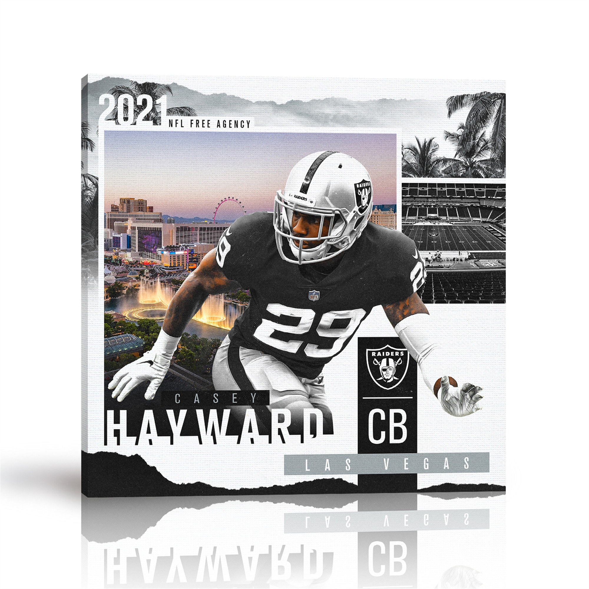 Casey Hayward Football Player NFL Sports Print Sports 