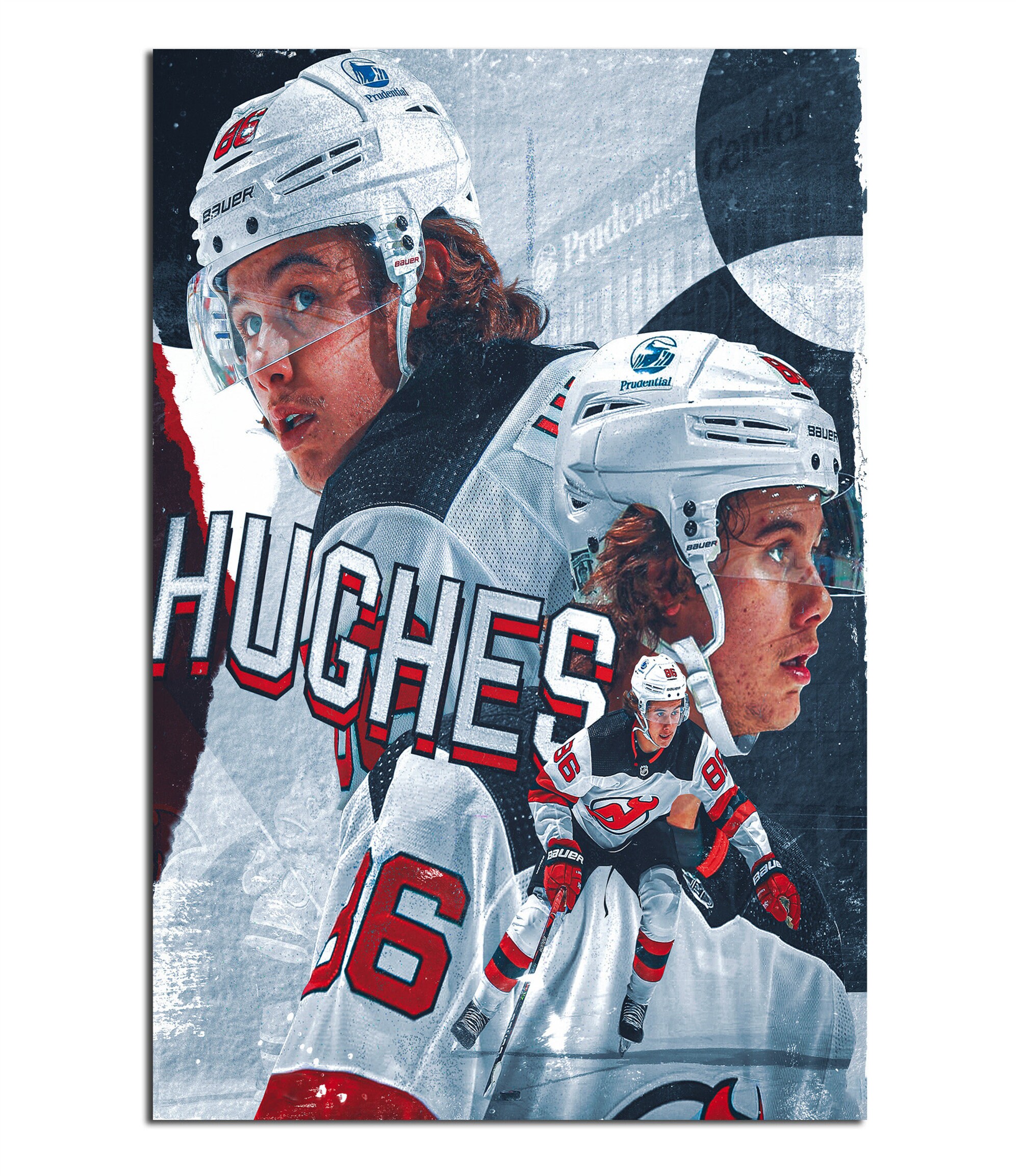 Jack Hughes Sticker New Jersey Devils New Jersey Devils Sticker Devils Hockey New Jersey NHL Go Devils
