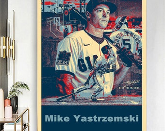 Mike Yastrzemski San Francisco Giants MLB Sports Prints POP 