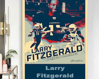 Larry Fitzgerald Cardinals Poster