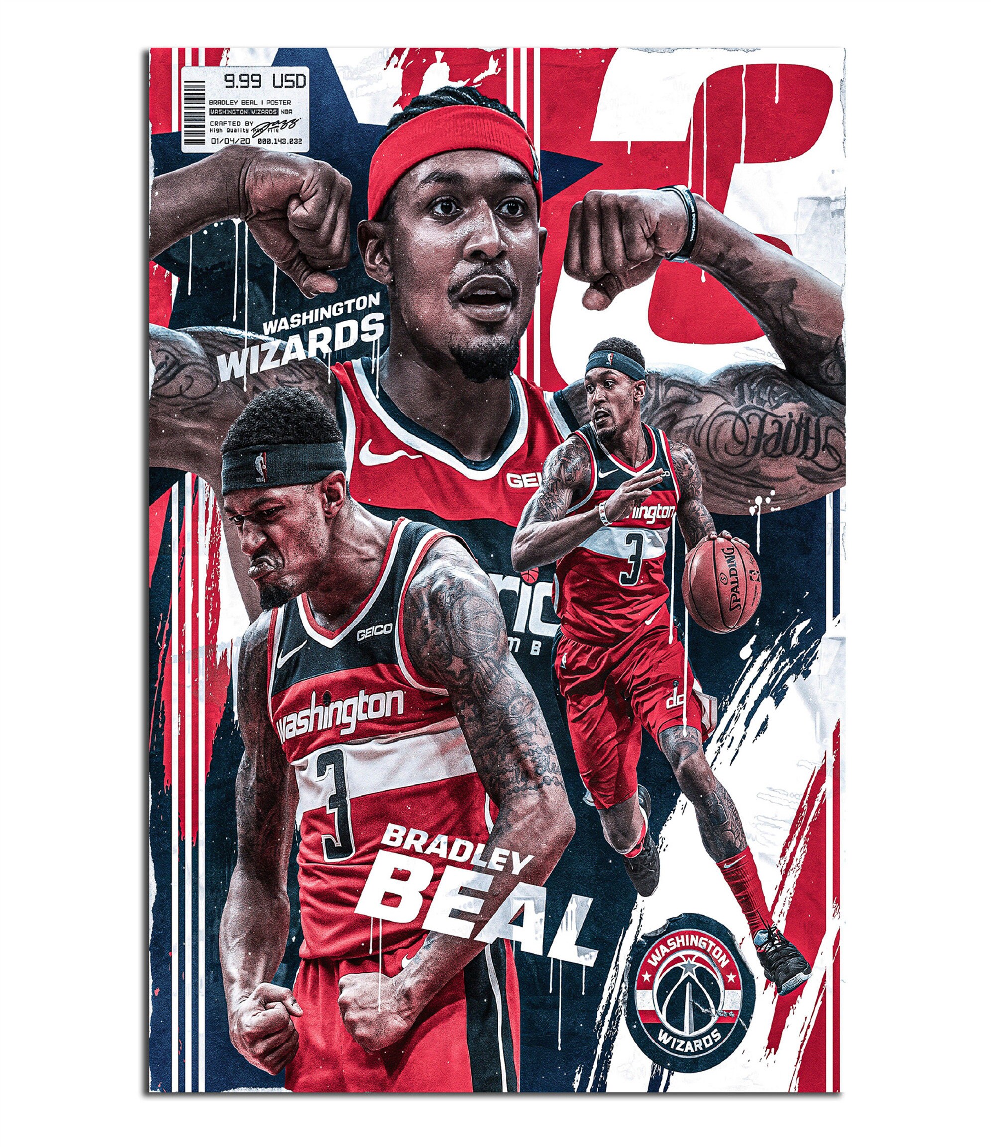 Bradley beal best sale jersey australia
