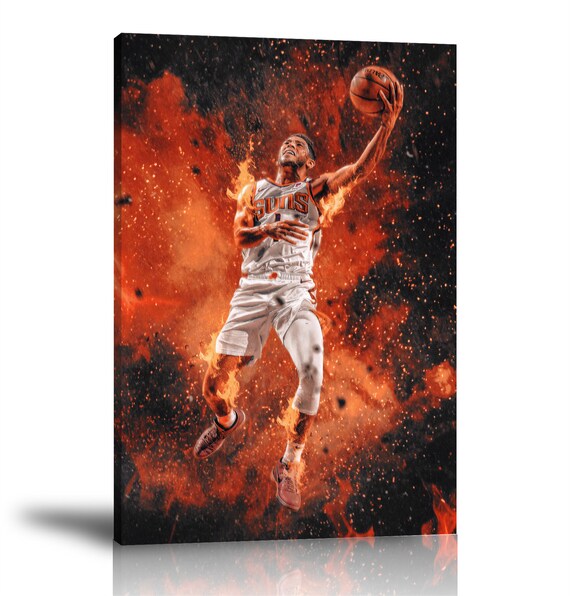  Devin Booker Poster Print, Phoenix Suns Poster