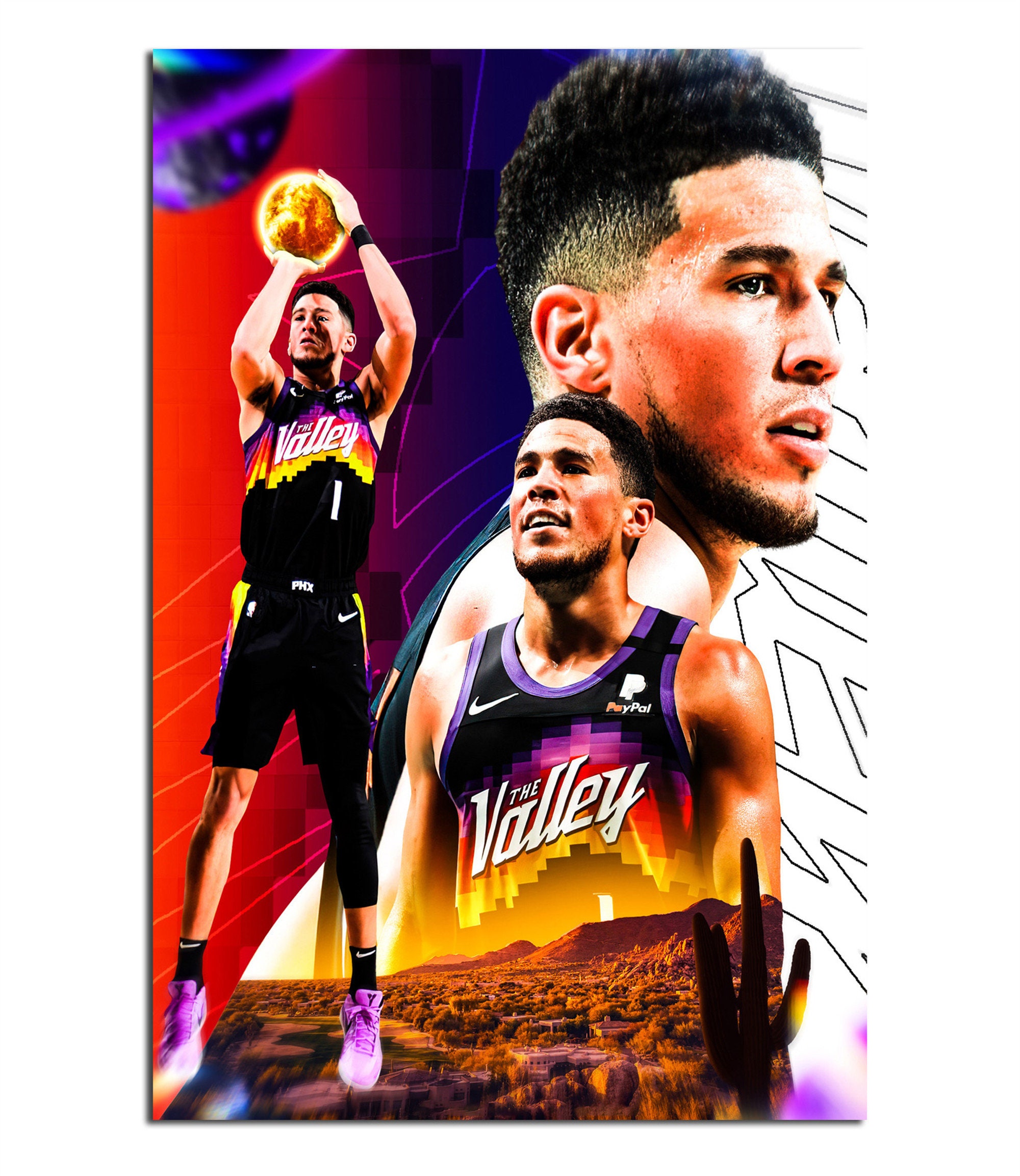  Devin Booker Poster Print, Phoenix Suns Poster, Basketball Wall  Art, Basketball Decor, NBA Poster, Watercolor Print, Man Cave Gifts :  Handmade Products