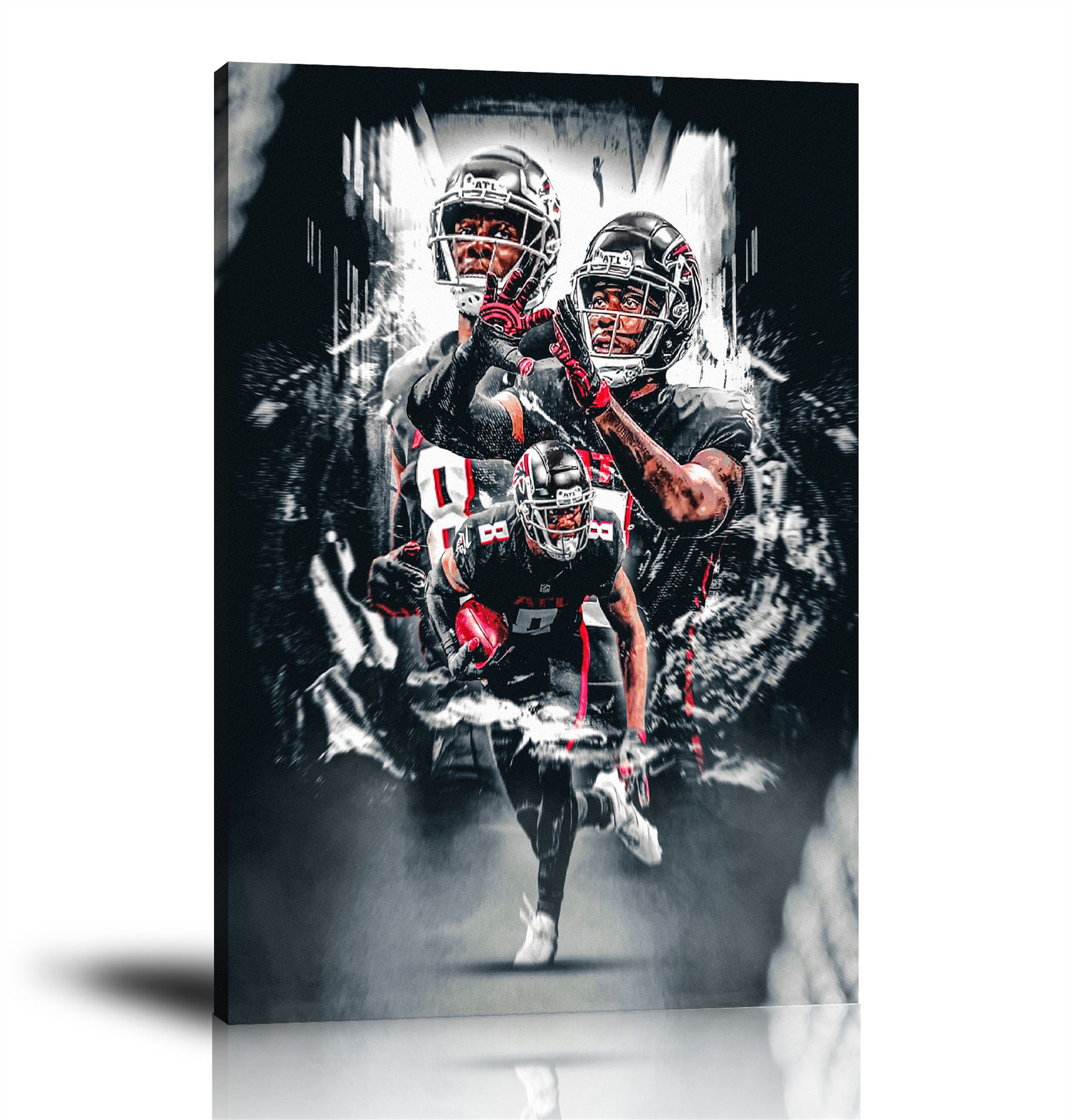 Discover Kyle Pitts Poster, Atlanta Falcons, Sports Print, Sports Player Print Poster