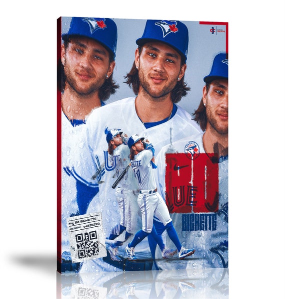 Bo Bichette Poster Toronto Blue Jays MLB Sports Print Sports