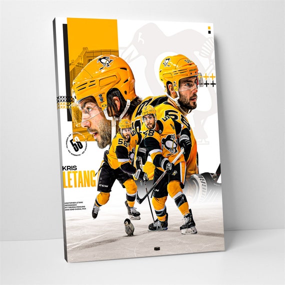 Kris Letang Poster Pittsburgh Penguins NHL Sports Print 