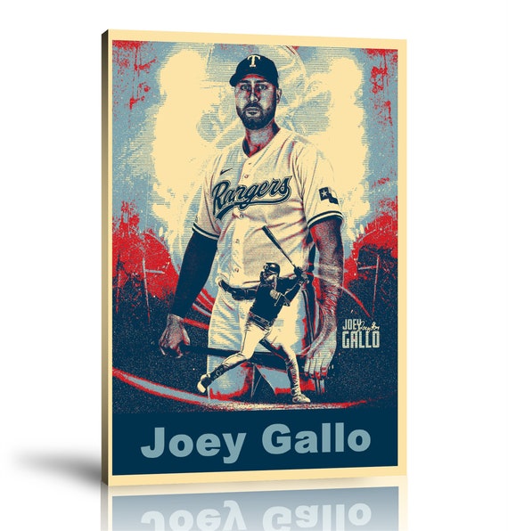 Joey Gallo Texas Rangers MLB Sports Prints POP Art Prints 