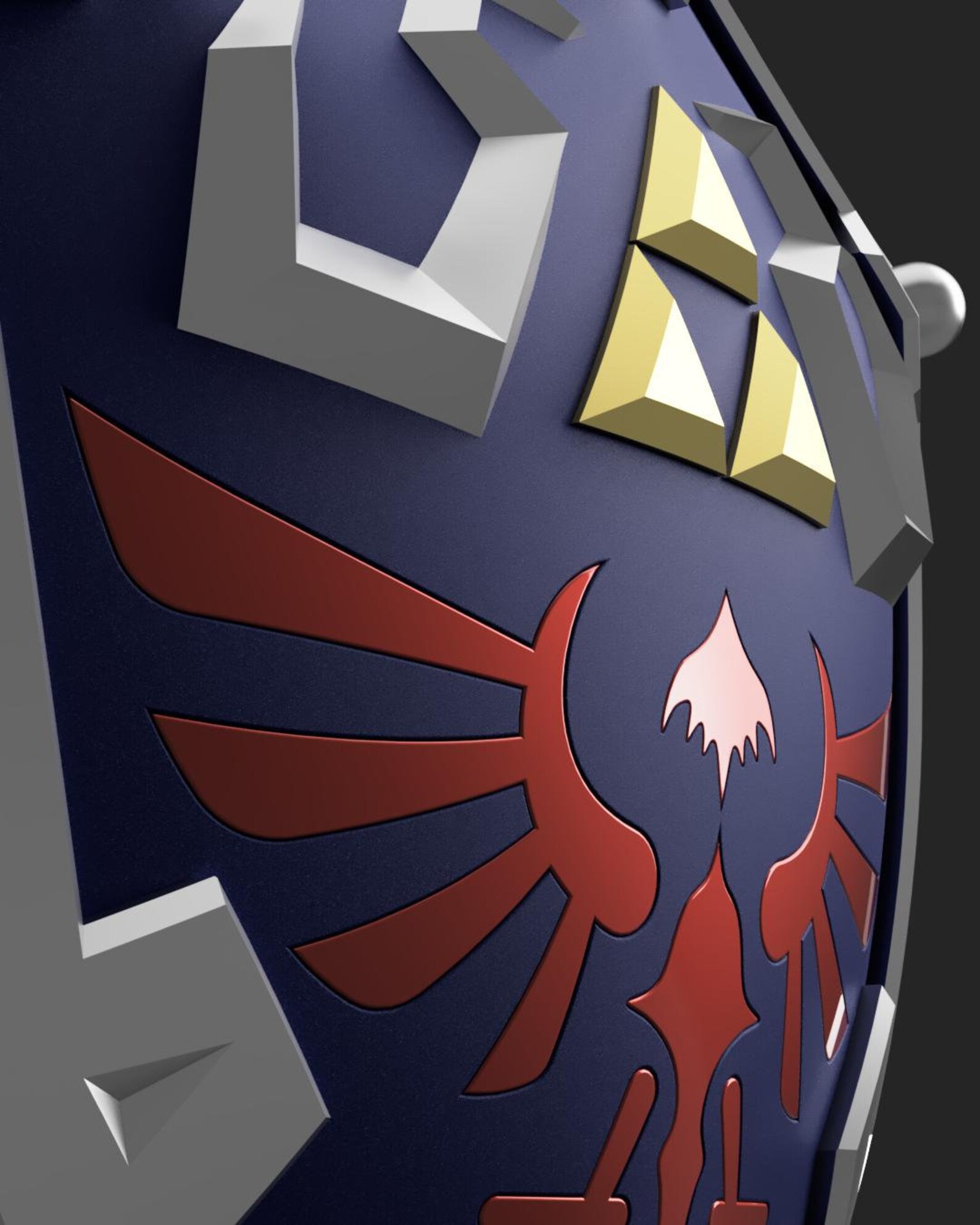 Link's Hylian Shield - Digital 3D Print Model Files - Etsy