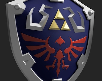Hylian Shield Linka - pliki cyfrowego modelu wydrukowanego w 3D