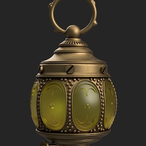 Hunter Hand Lantern - Digital 3D Print Model Files