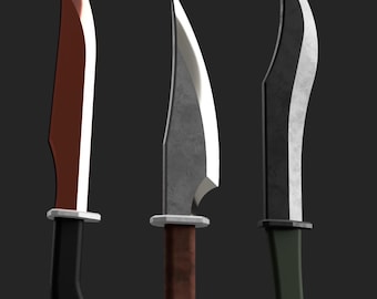 Vax's Daggers - Digital 3D Print Model Files