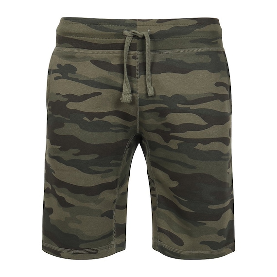 Camo Commando Shorts Military-inspired Army Camouflage Cargo