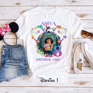 Encanto shirt, Encanto T-shirt, Encanto birthday t-shirt, party t-shirt, Disney T-shirt, unique design T-shirt, Encanto matching shirts