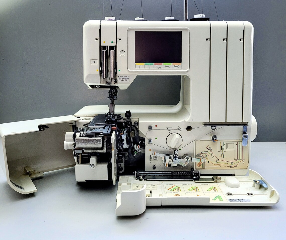Janome Memory Craft Compulock 888 Serger/coverstitch Sewing Machine 2yr. Warranty Etsy