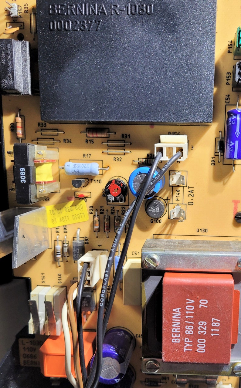 Bernina Sewing Machine Circuit Board REPAIR 1020 1021 1030 1031 1050