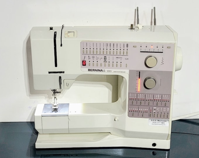 Bernina 1230 Sewing Machine Proserviced LED Upgrades 2year Guarantee