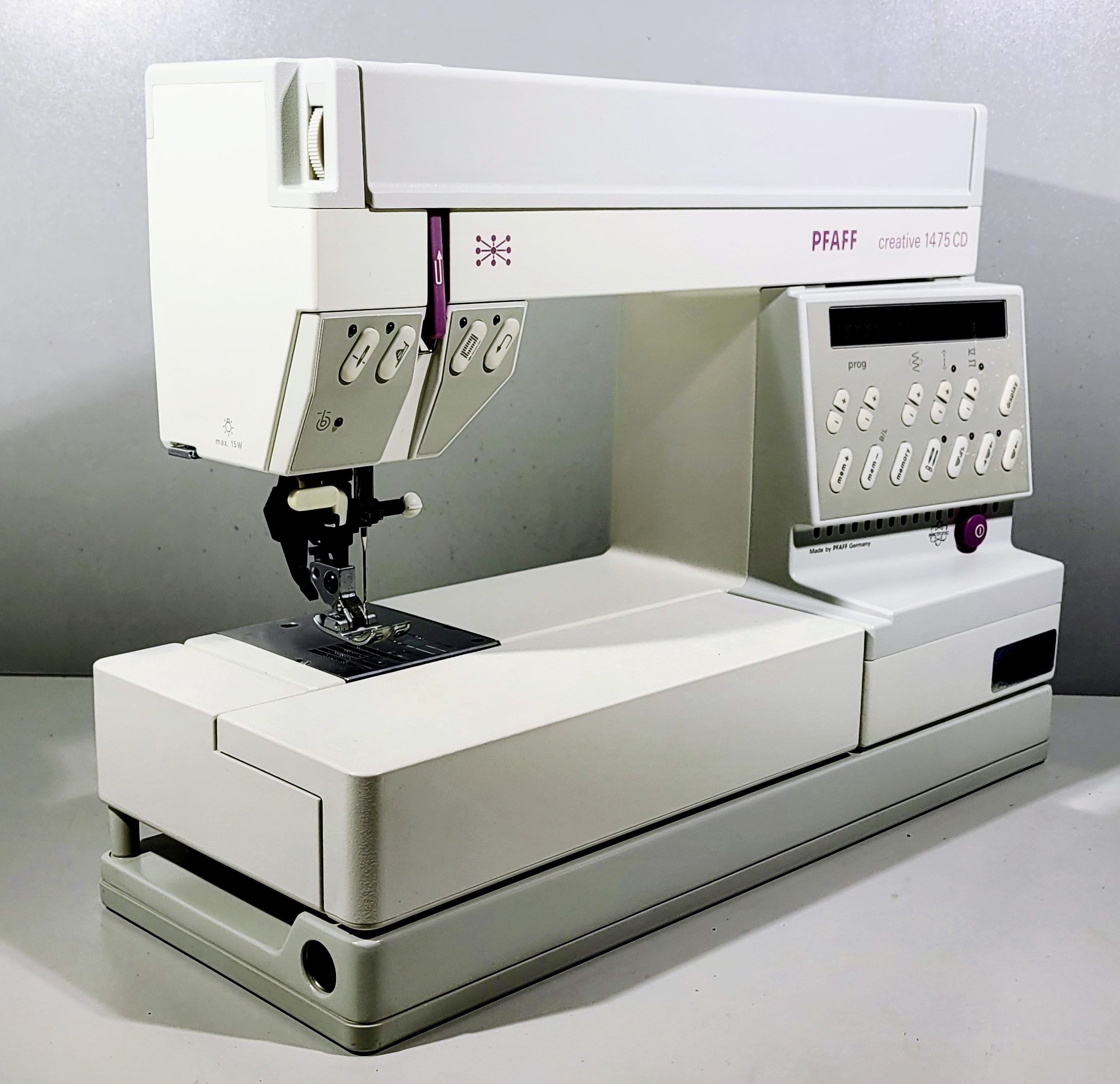 Pfaff 1475 CD Heavyduty Sewing Machine Proserviced, 2year Guarantee