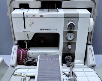 Bernina 930 Record Sewing Machine: Serviced, Heavy-Duty, Portable w/Warranty