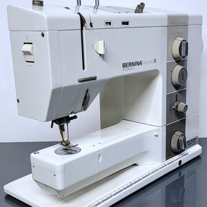 Bernina 930 Record w/Recapped Board, Ndl. UP/DOWN, Serviced, Heavy-Duty Sewing Machine , Portable w/2-Yr. Warranty image 2