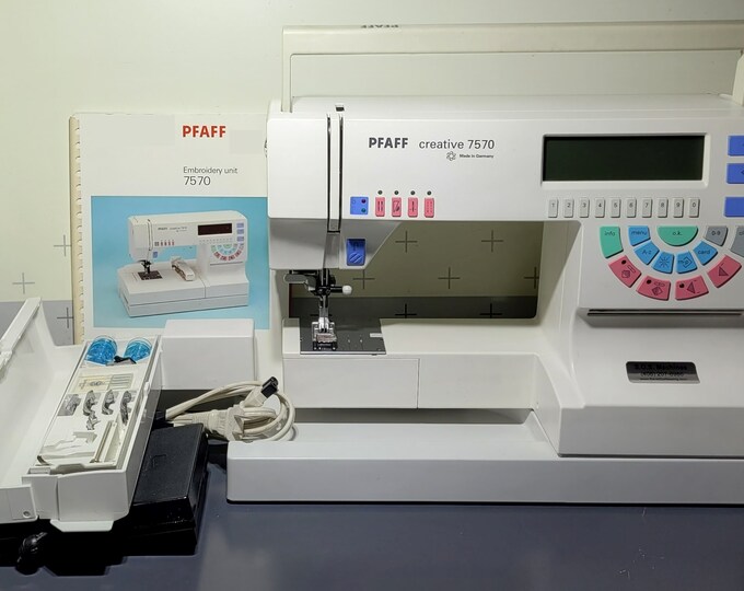 PFAFF 7570 Sewing/embroidery Machine IDT Walking Foot Etsy