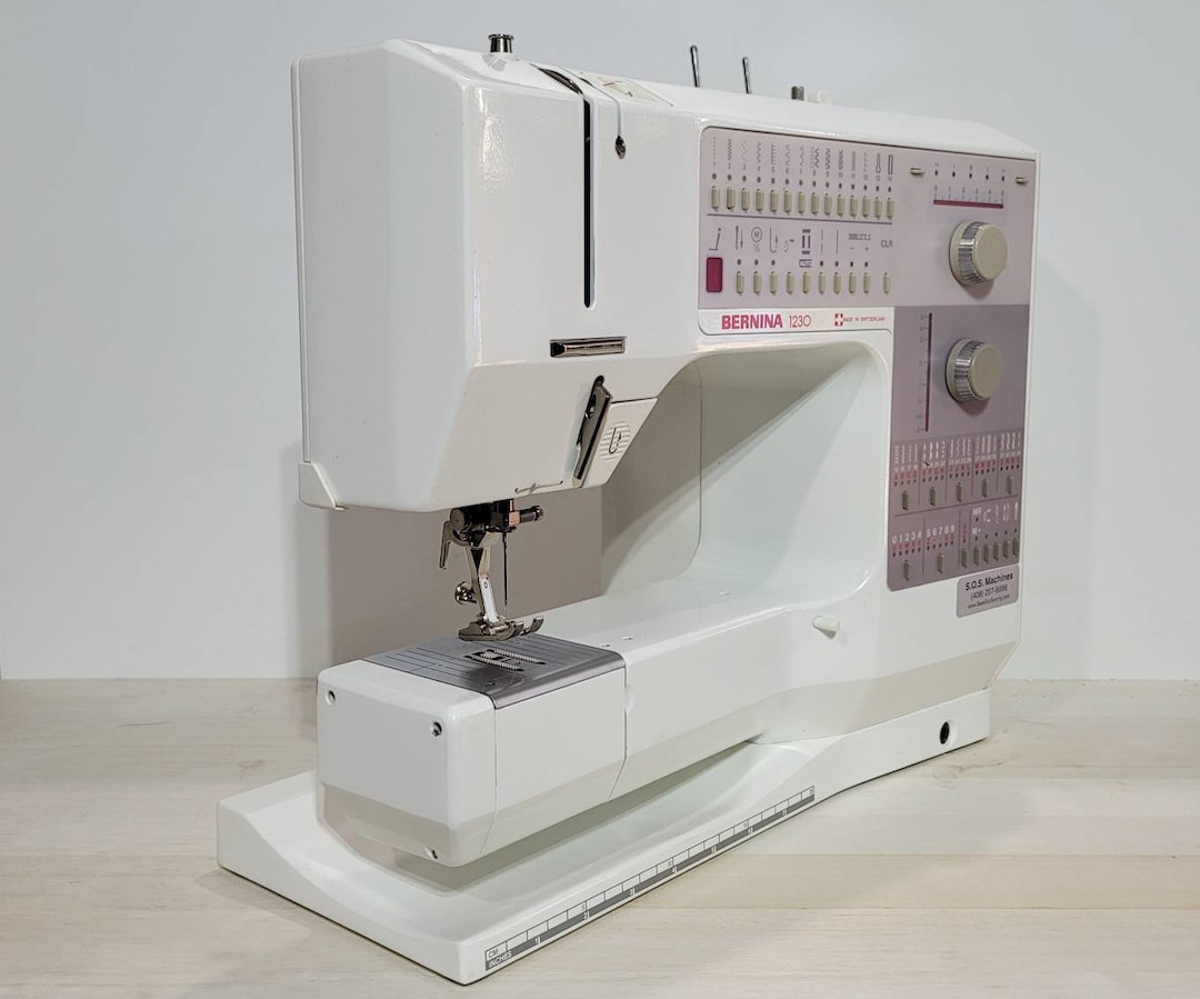 Bernina 1230 Sewing Machine Professionally Serviced 2 Yr. Etsy