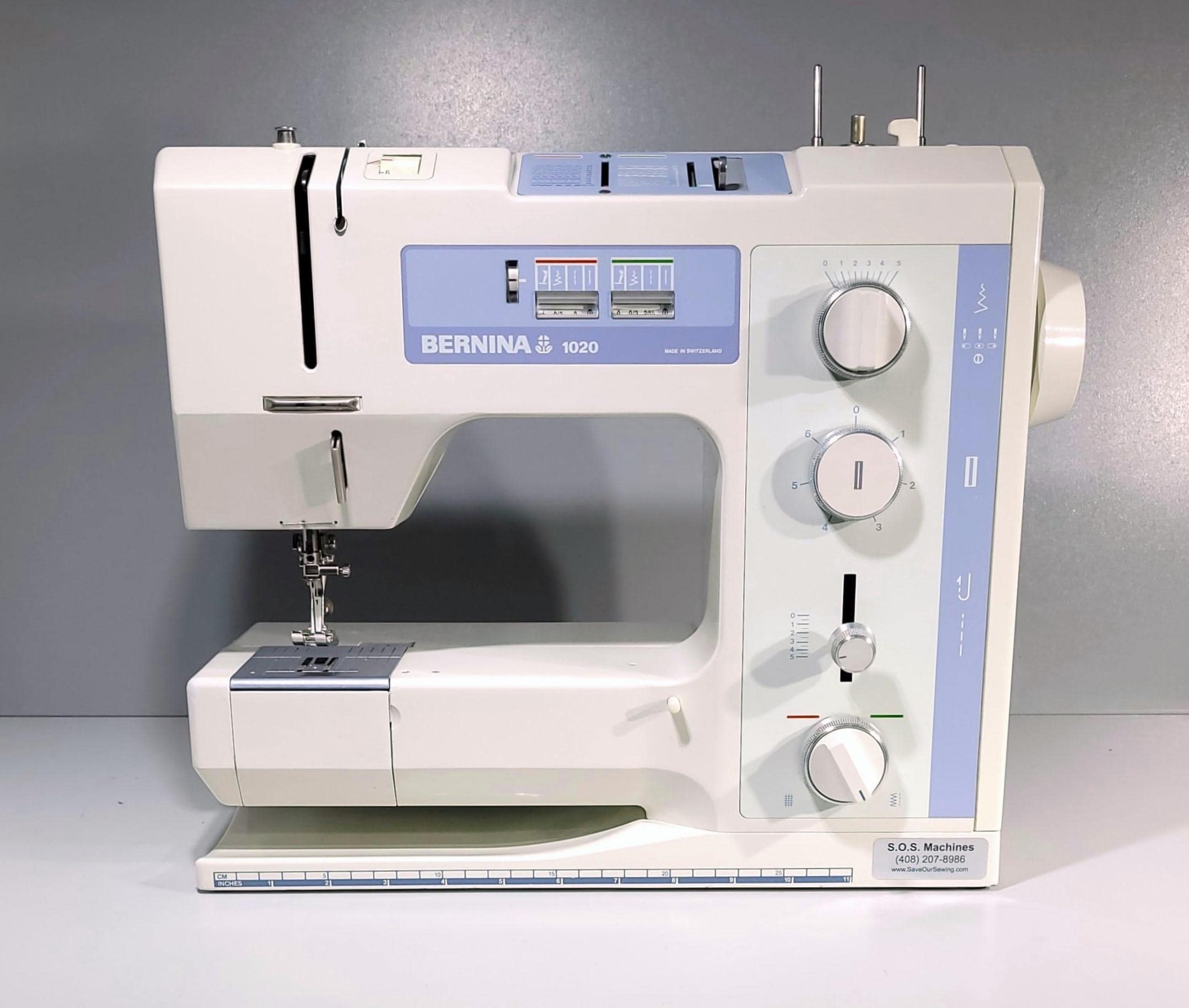 Bernina 1020 Sewing Machine » Remarkably Clean « Pro-Serviced w/2 Yr. Warranty (1030 w/o Basting Stitch)