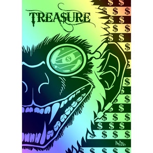 MTG - Token FOIL personalizado - Tesouro Ragavan - Pro8eART