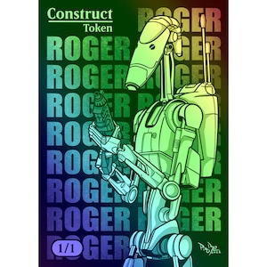 MTG - Custom FOIL Token - Anvil Construct - SW inspired - Pro8eART