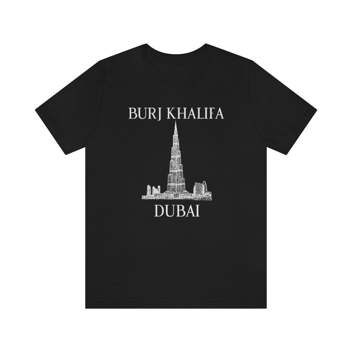 Burj Khalifa Shirt Dubai Shirt Dubai Gifts Dubai Travel Etsy