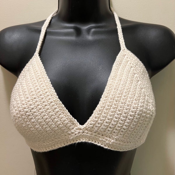 Crochet Bikini Top Etsy