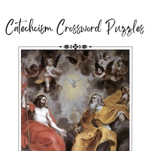 Catechism Crossword Puzzles Part One