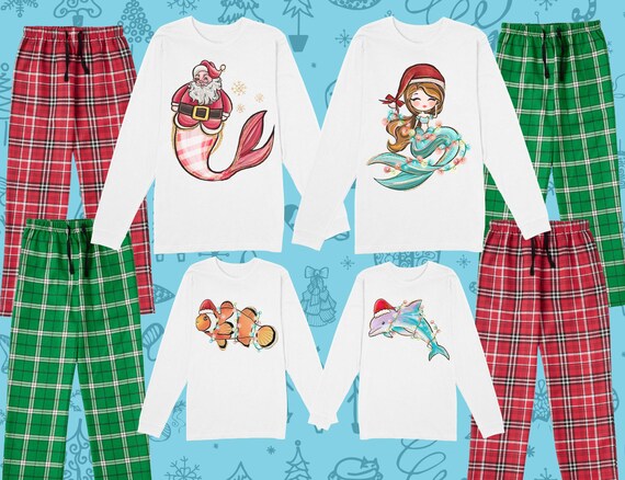 Tropical christmas pajamas deals