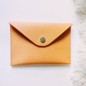 Genuine Leather Envelope - Paper Pouch - Handbag Accessories - Reduced Price Display Model.