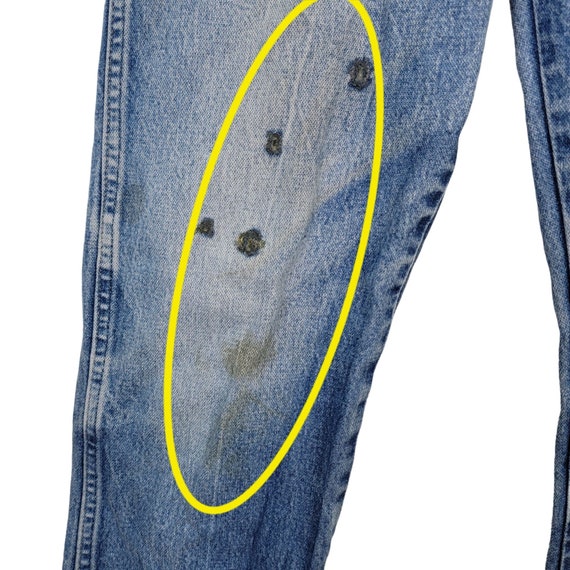Wrangler 33 x 34 Jeans Vintage 80s Bootcut Denim … - image 8
