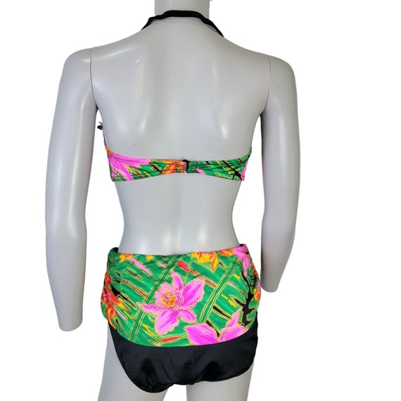 Catalina Vintage 80s Tropical Bikini Set Women 12 Swi… - Gem