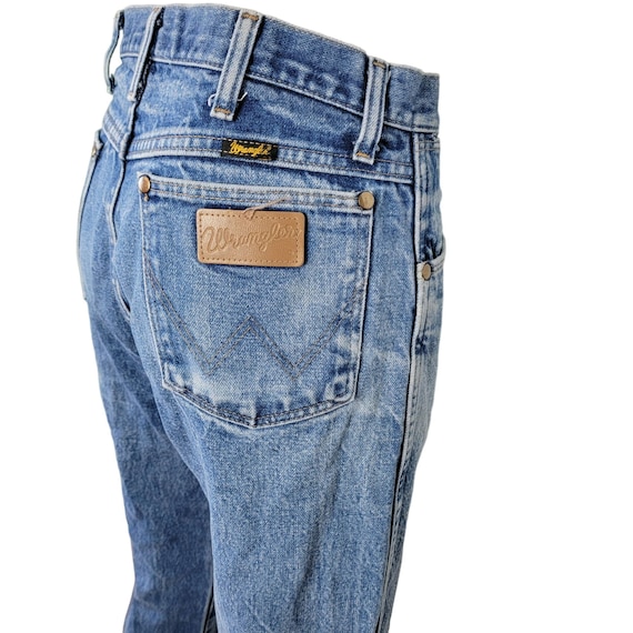 Wrangler 33 x 34 Jeans Vintage 80s Bootcut Denim … - image 7