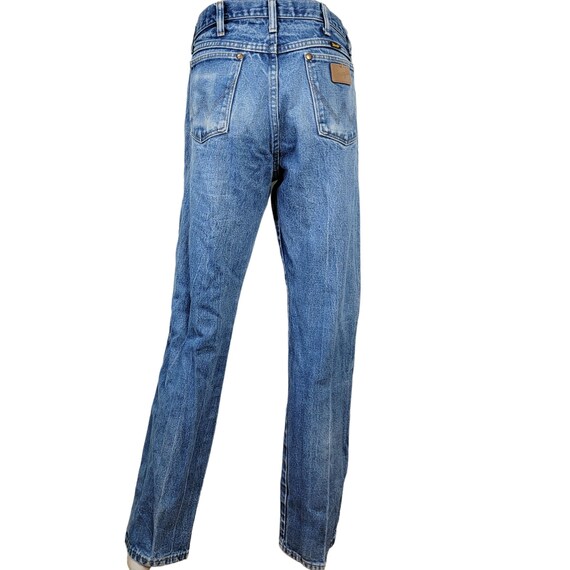 Wrangler 33 x 34 Jeans Vintage 80s Bootcut Denim … - image 6