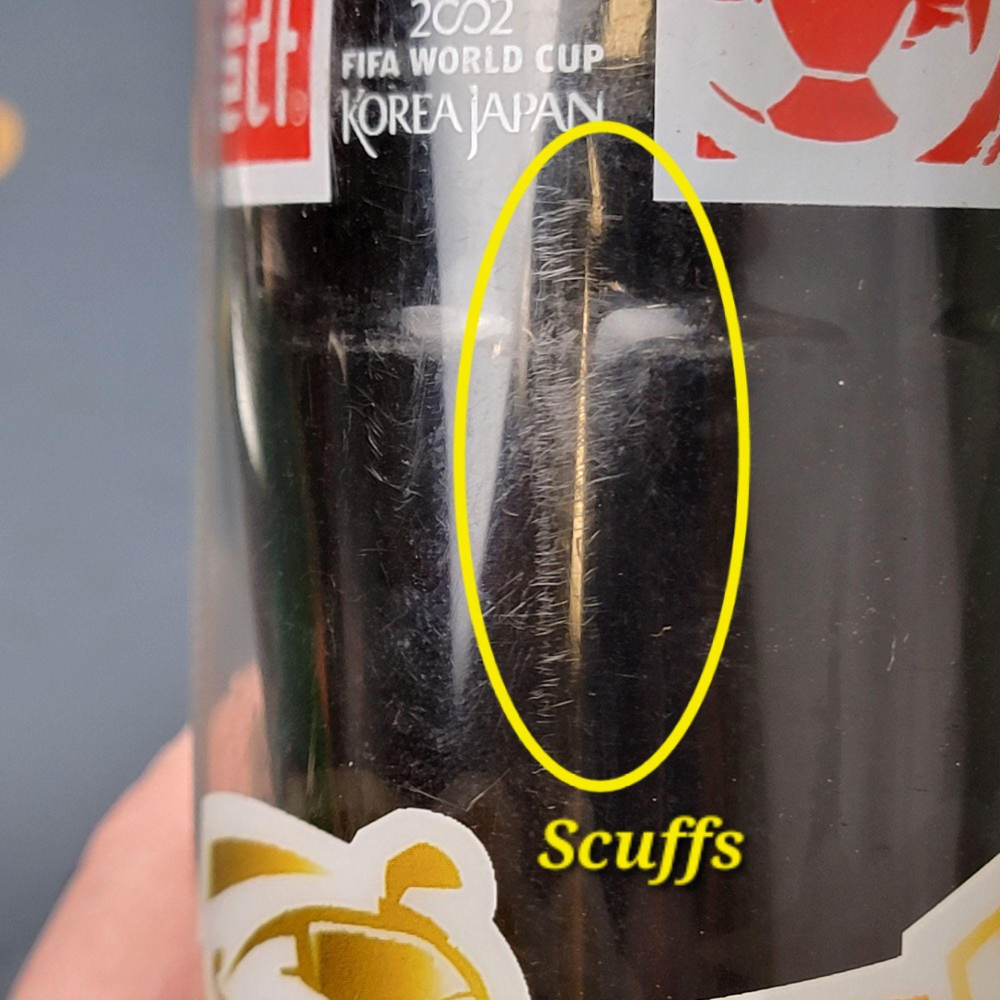 Fifa World Cup 2002 Japan Coca Cola Glass Bottle New Sealed Rare