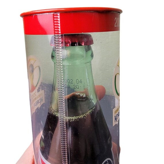 Fifa World Cup 2002 Japan Coca Cola Glass Bottle New Sealed Rare