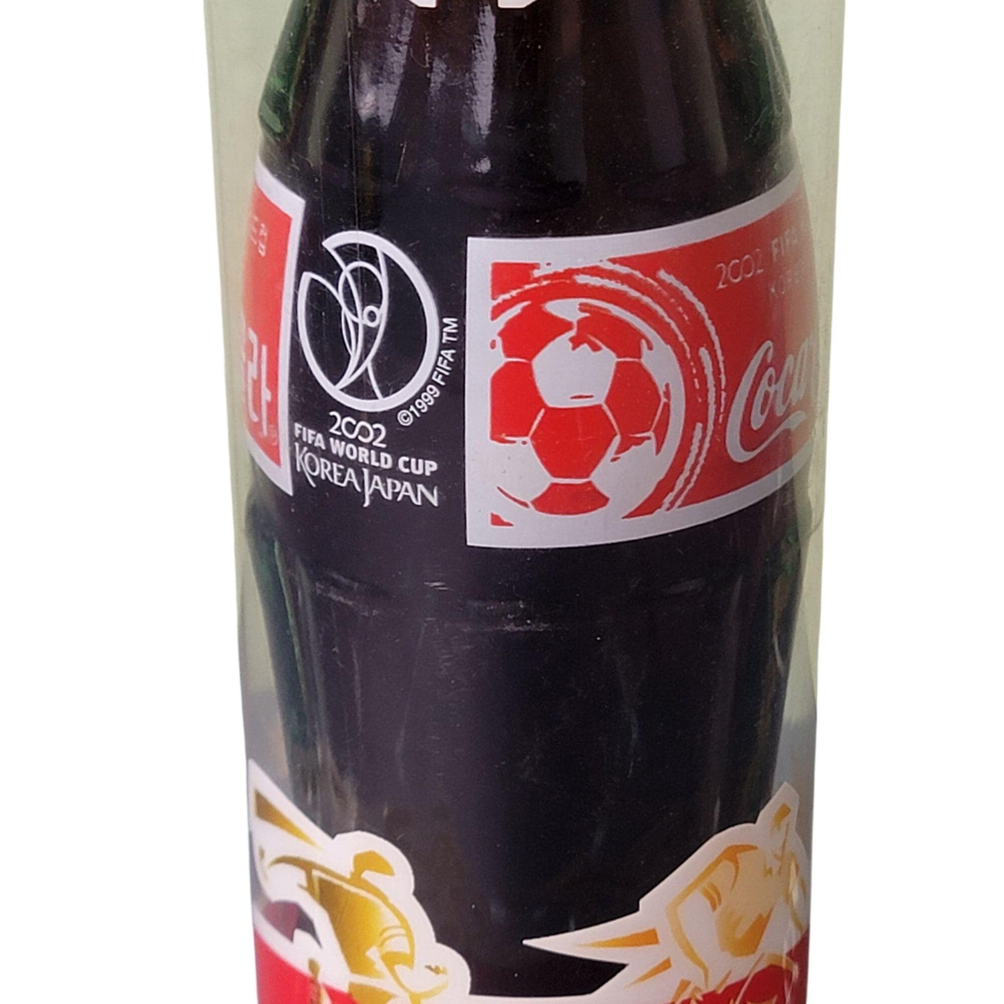2002FIFA WORLD CUP KORE JAPAN コカ・コーラ販促品 Fifa World Cup 2002 Japan Coca Cola Glass Bottle New Sealed Rare