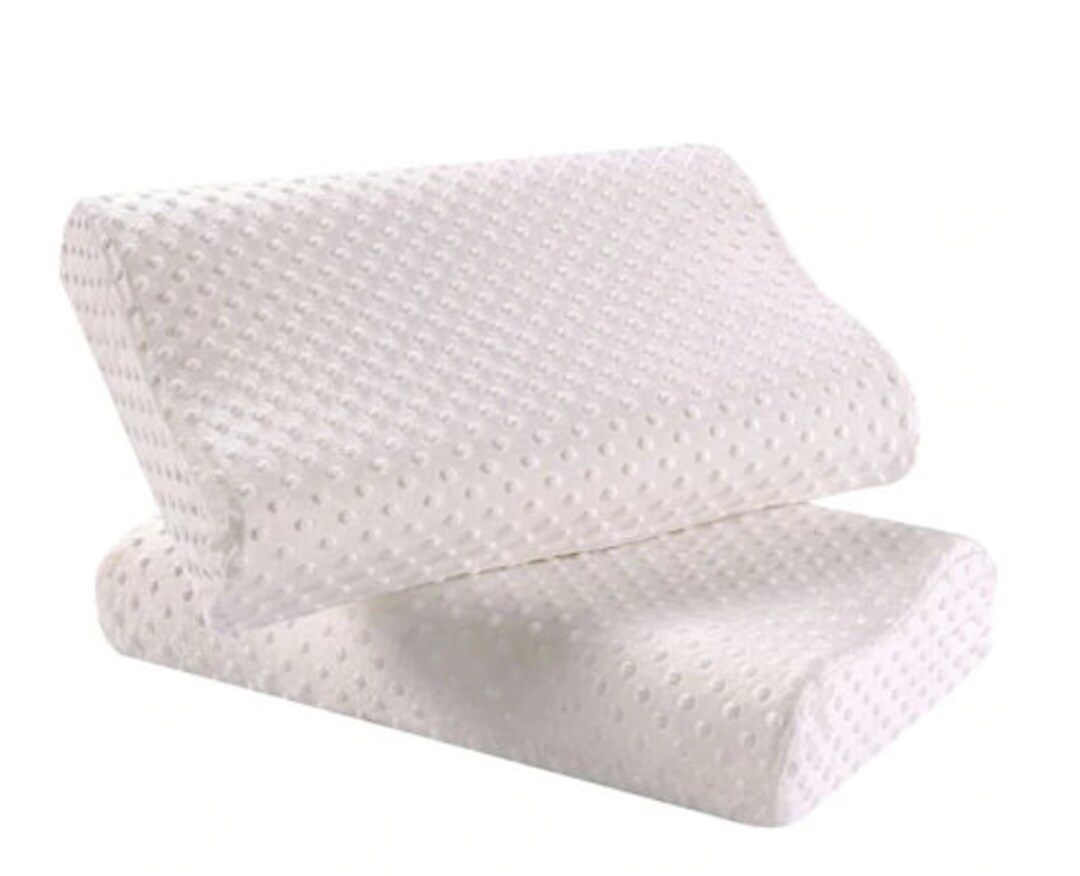 Very Firm Memory Foam Orthopedic Pillow Etsy