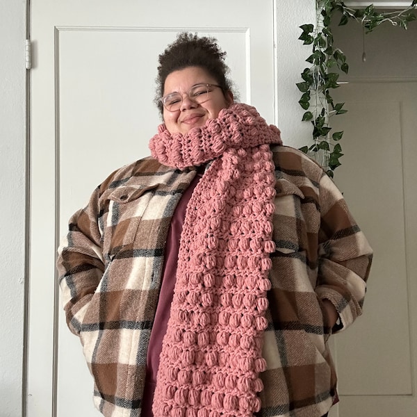 PATTERN : Bubble Wrap Scarf